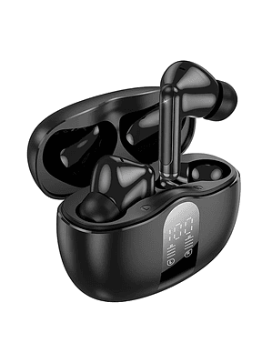 Audífonos Borofone TWS FQ3 Soulmate ANC Negro