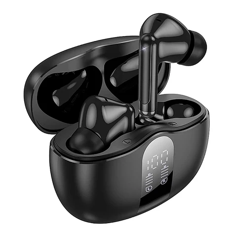 Audífonos Borofone TWS FQ3 Soulmate ANC+ENC Negro