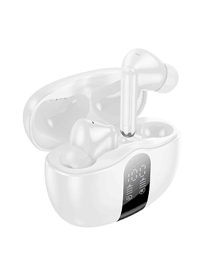 Audífonos Borofone TWS FQ3 Soulmate ANC Blanco