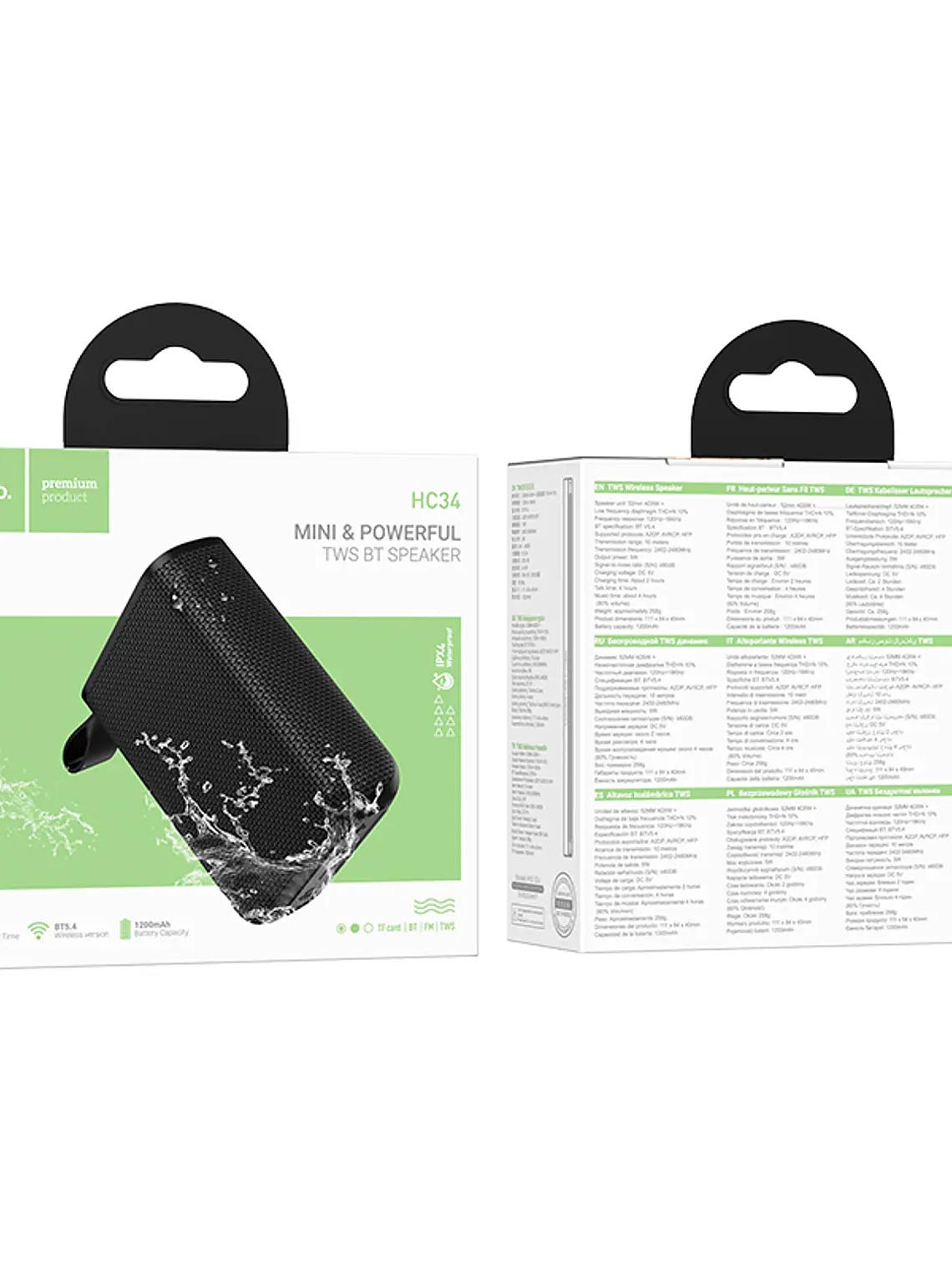 Parlante Hoco HC34 Star negro 3