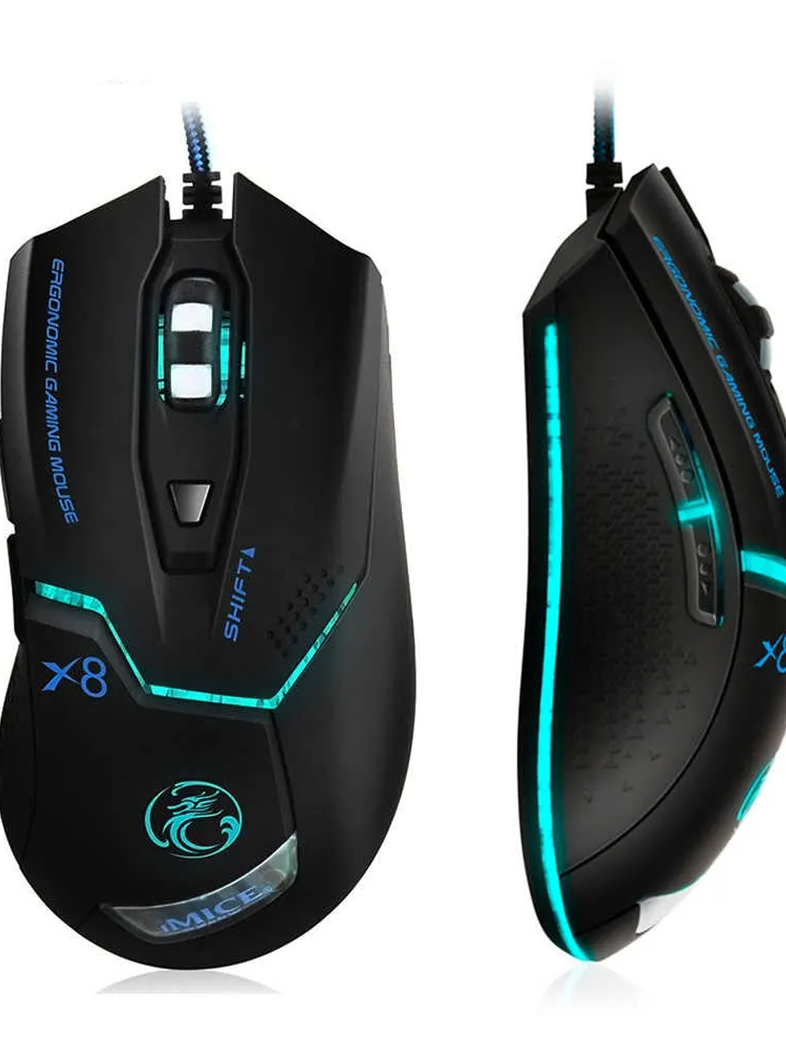 Mouse Gamer Imice Modelo X8 3600 Dpi Òptico 1