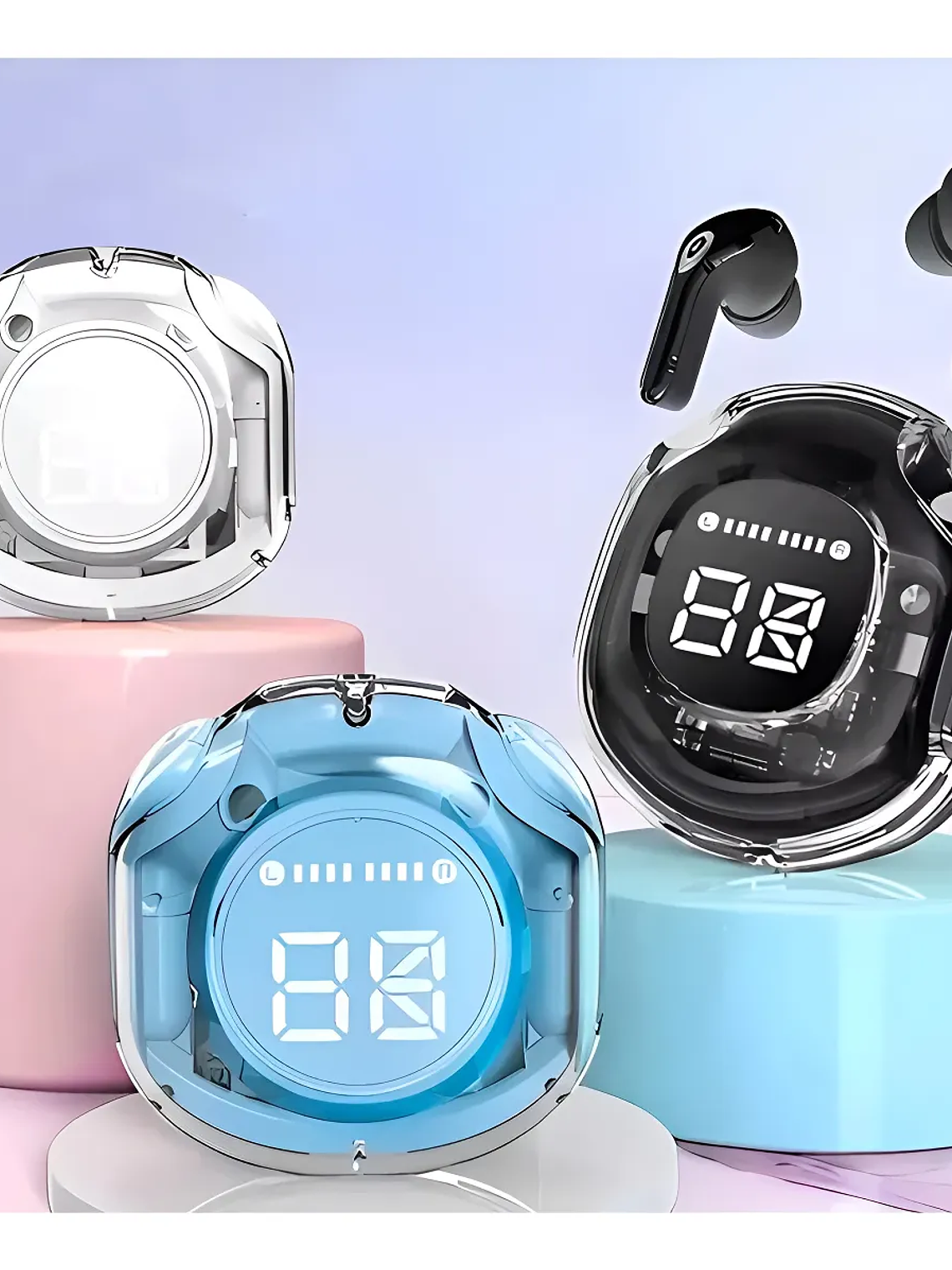 Audifonos Inalambricos Bluetooth Ultrapods Pro V5.3 Blanco 4