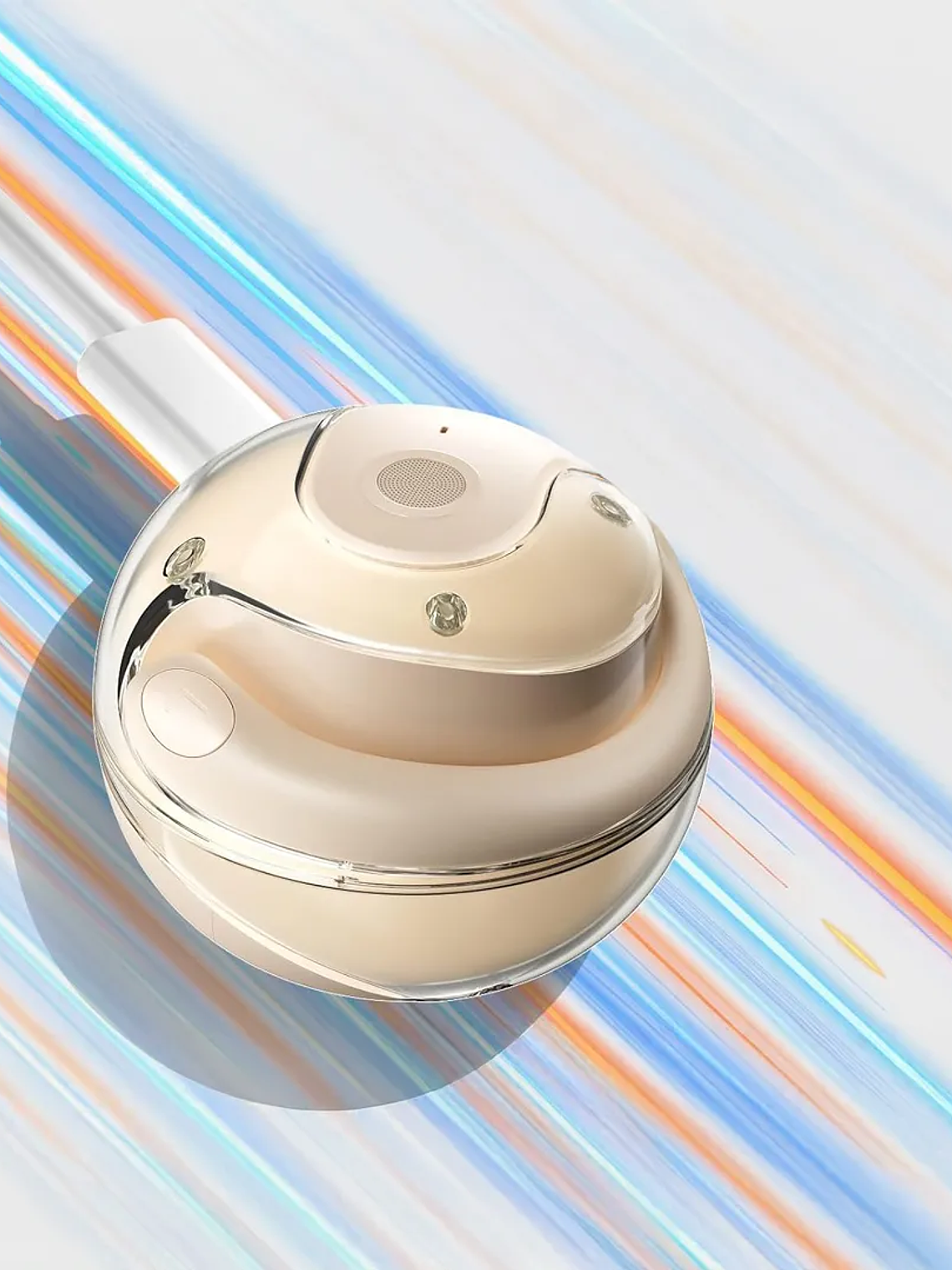 Audífonos Inalámbricos OWS  Wireless Bluetooth 5.3 Crema 3