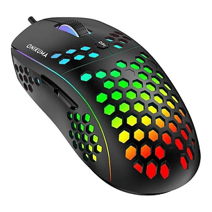 Mouse Gamer Onikuma Cw903 Usb Black Rgb Negro Cw903 Usb Black Rgb Ic199