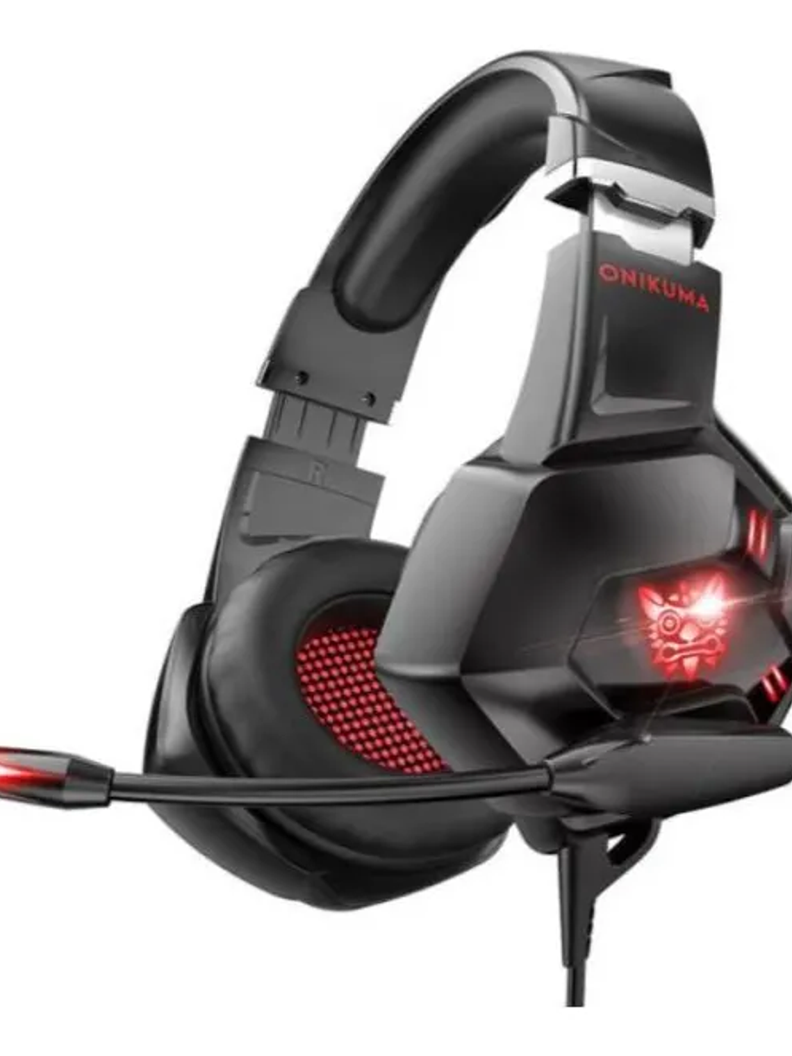 Audifono Gamer Retroiluminado Onikuma K11 3.5 Red / Comprapo 1