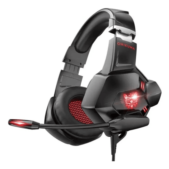 Audifono Gamer Retroiluminado Onikuma K11 3.5 Red / Comprapo 1