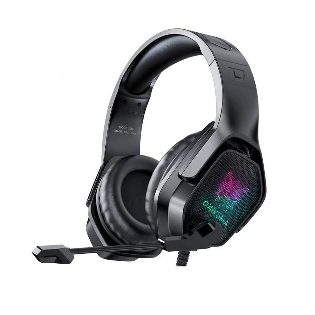 AUDIFONOS GAMER PROFESIONAL ONIKUMA X4 RGB USB +3.5MM 1