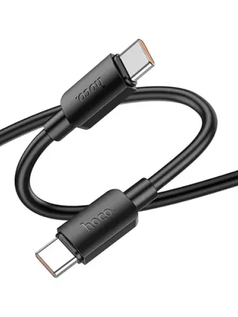 Cable HOCO X96 1 mt. Tipo C-C 100W 5A Negro 2