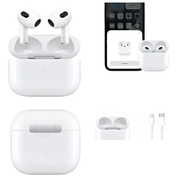 Audifonos Inalambricos Compatible Con AirPods 3ra Gen Blanco 2