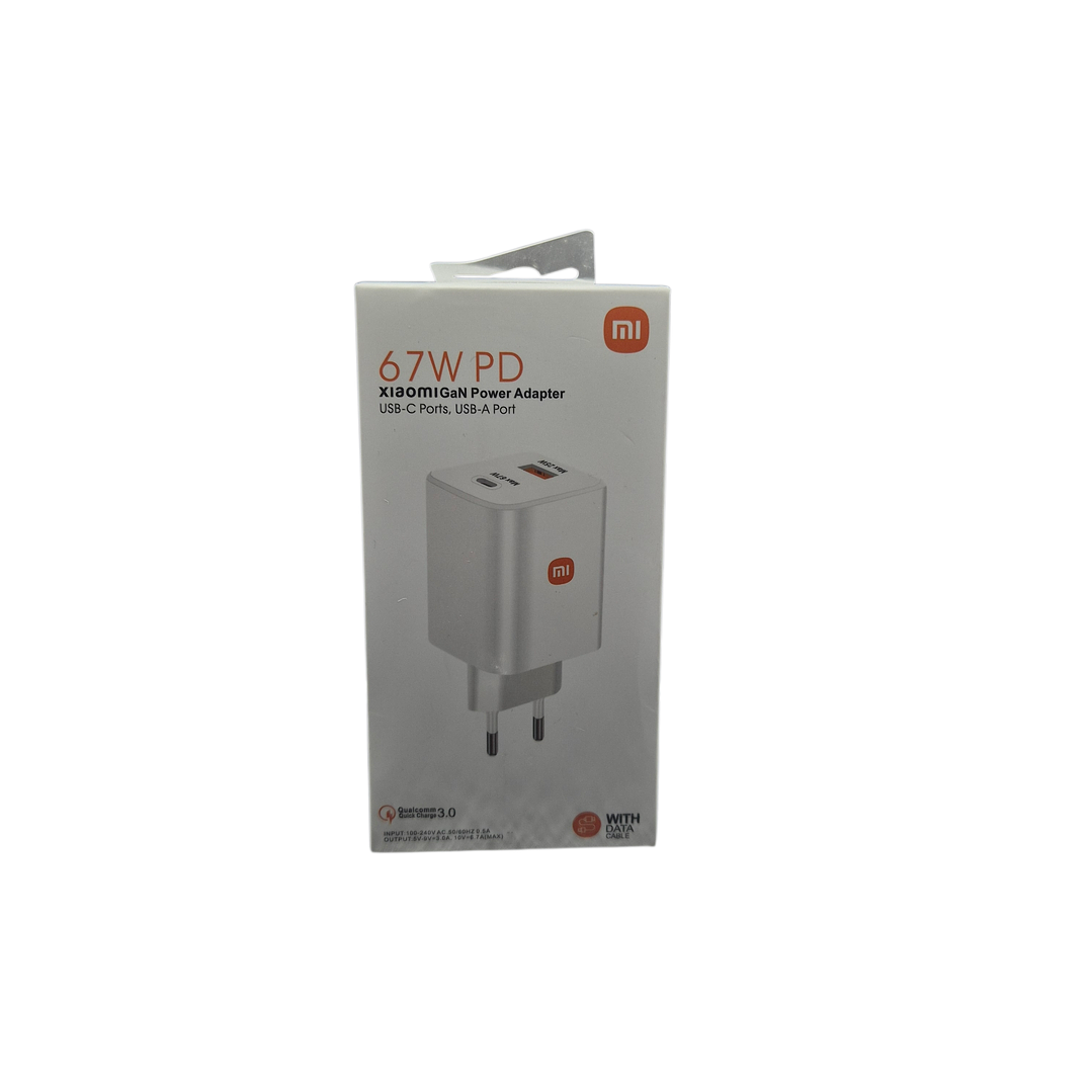 Cargador OEM  Xiaomi 67W  Cable tipo C 1