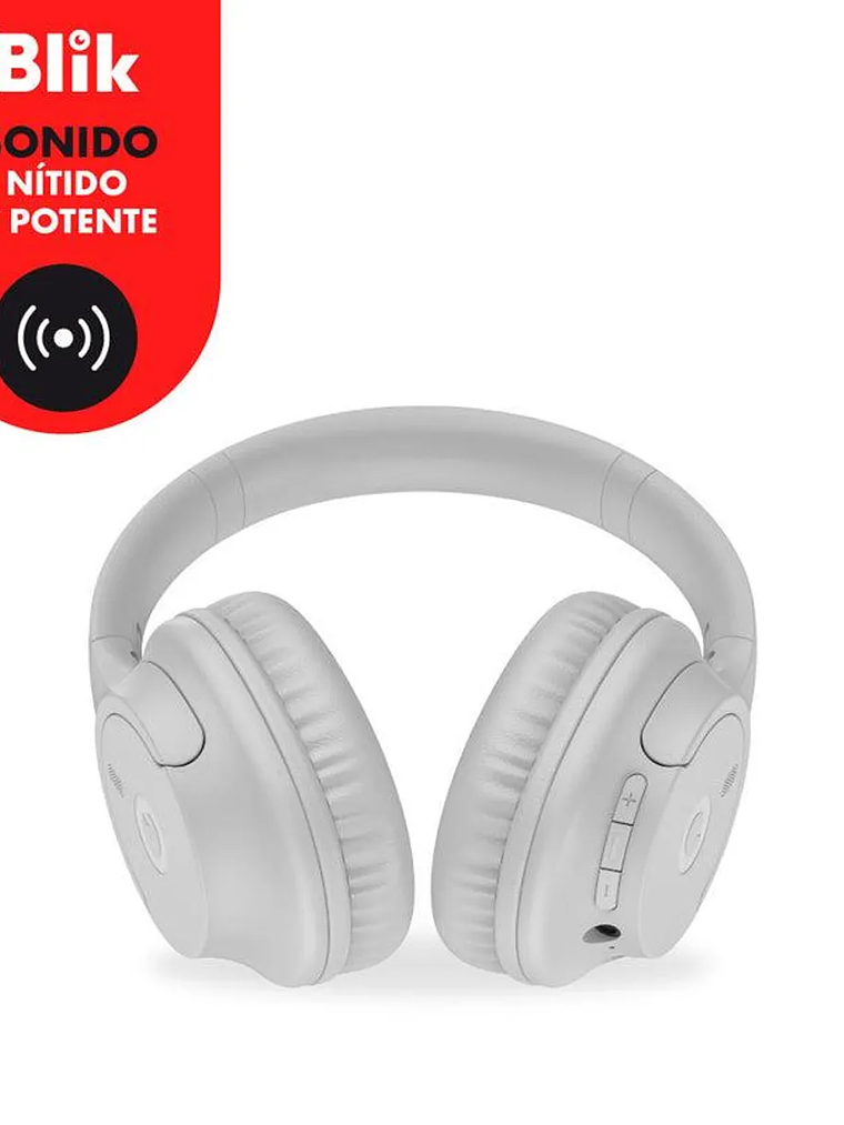 Audífonos Bluetooth Blik Soul250 16 Hrs Color Gris 3