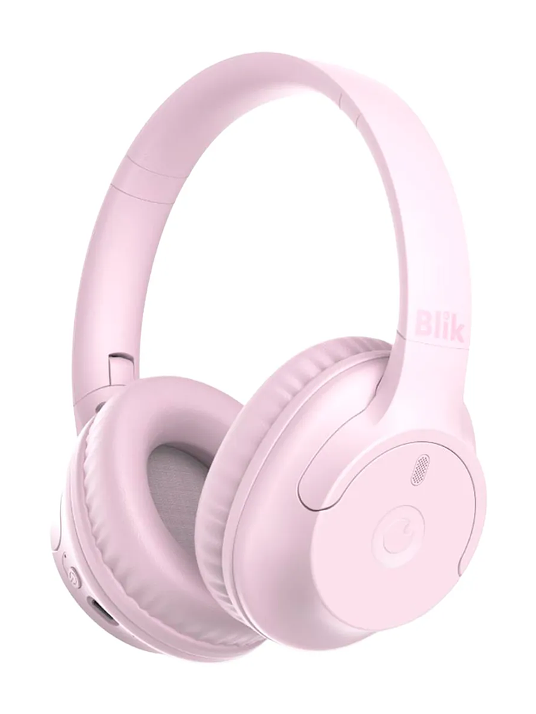 Audífonos Bluetooth Blik Soul250 16 Hrs Rosado Color Rosa 1