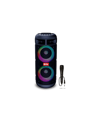 PARLANTE BT KARAOKE BLIK UPSOUND 3 CON MICROFONO