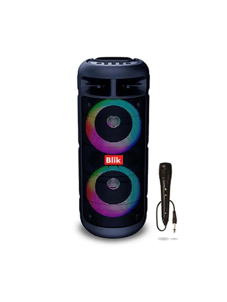 PARLANTE BT KARAOKE BLIK UPSOUND 3 CON MICROFONO 1