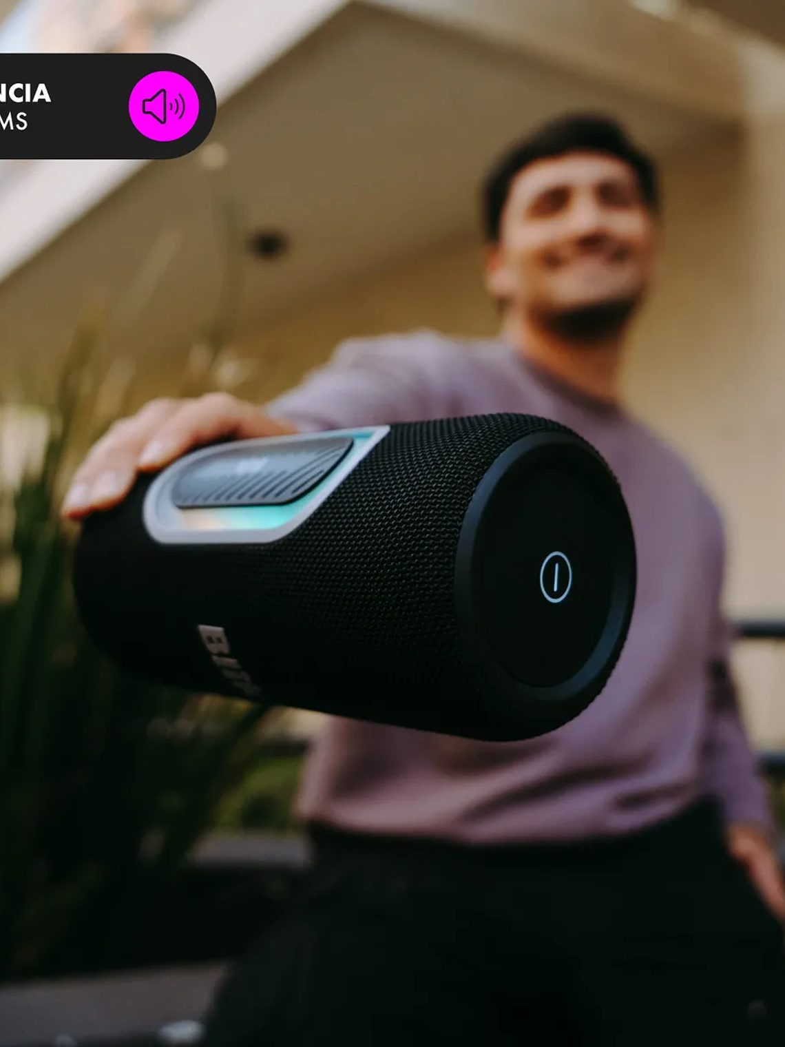 Parlante Bluetooth Portátil Blik Hypebass40 40W IPX5 8 Hrs 4