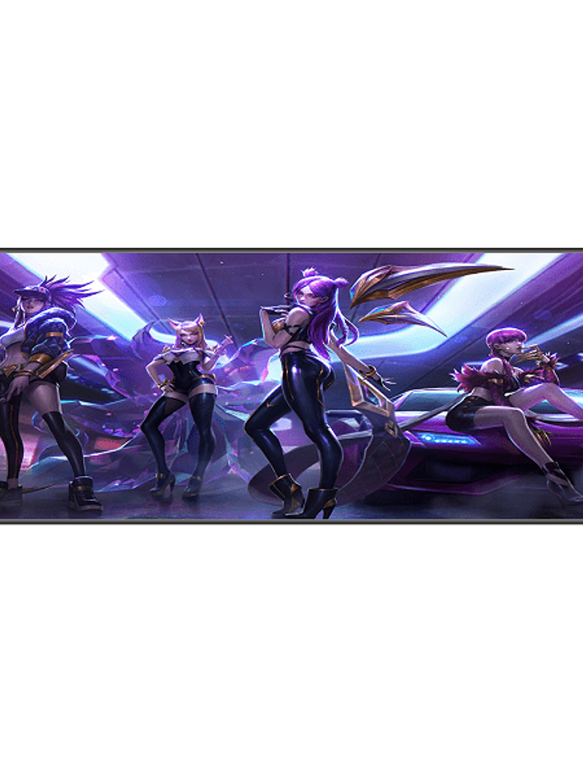 Mousepad Kda Pop/Stars Xl 30x80 cm 1