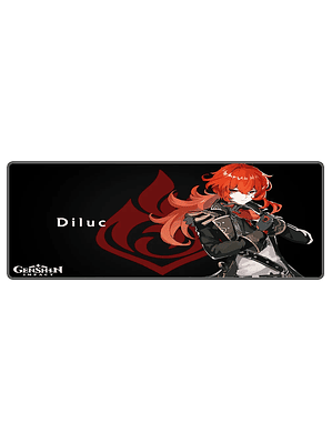 Mouse Pad Genshin Diluc XL 80x30 cm