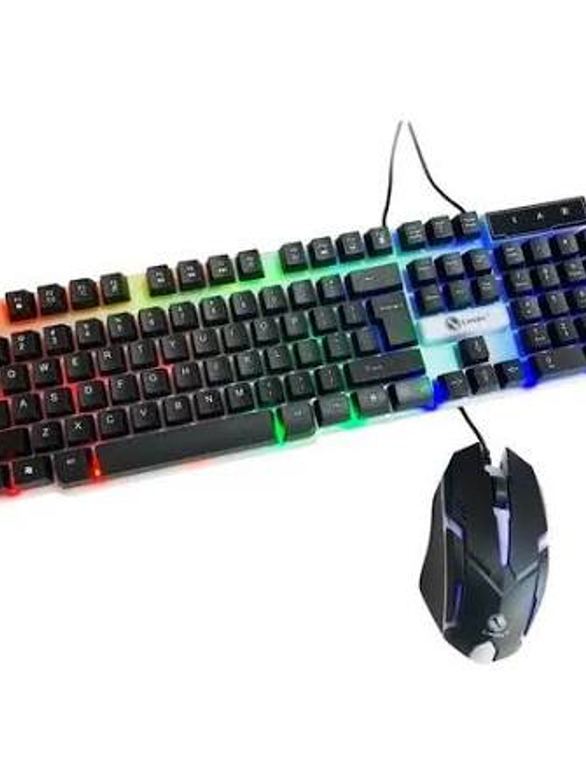 Combo Mouse Y Teclado Gamer Rgb Limeide Gtx300 1