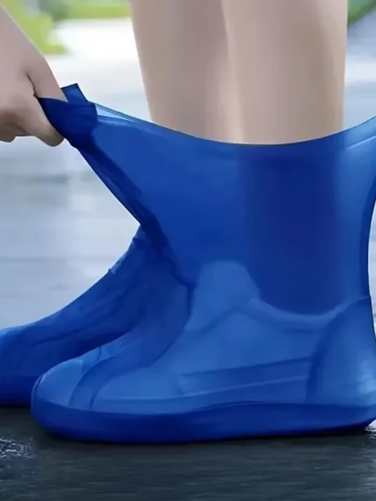 Funda impermeable para zapillas Talla L Azul (TALLA 41 A 46) 1