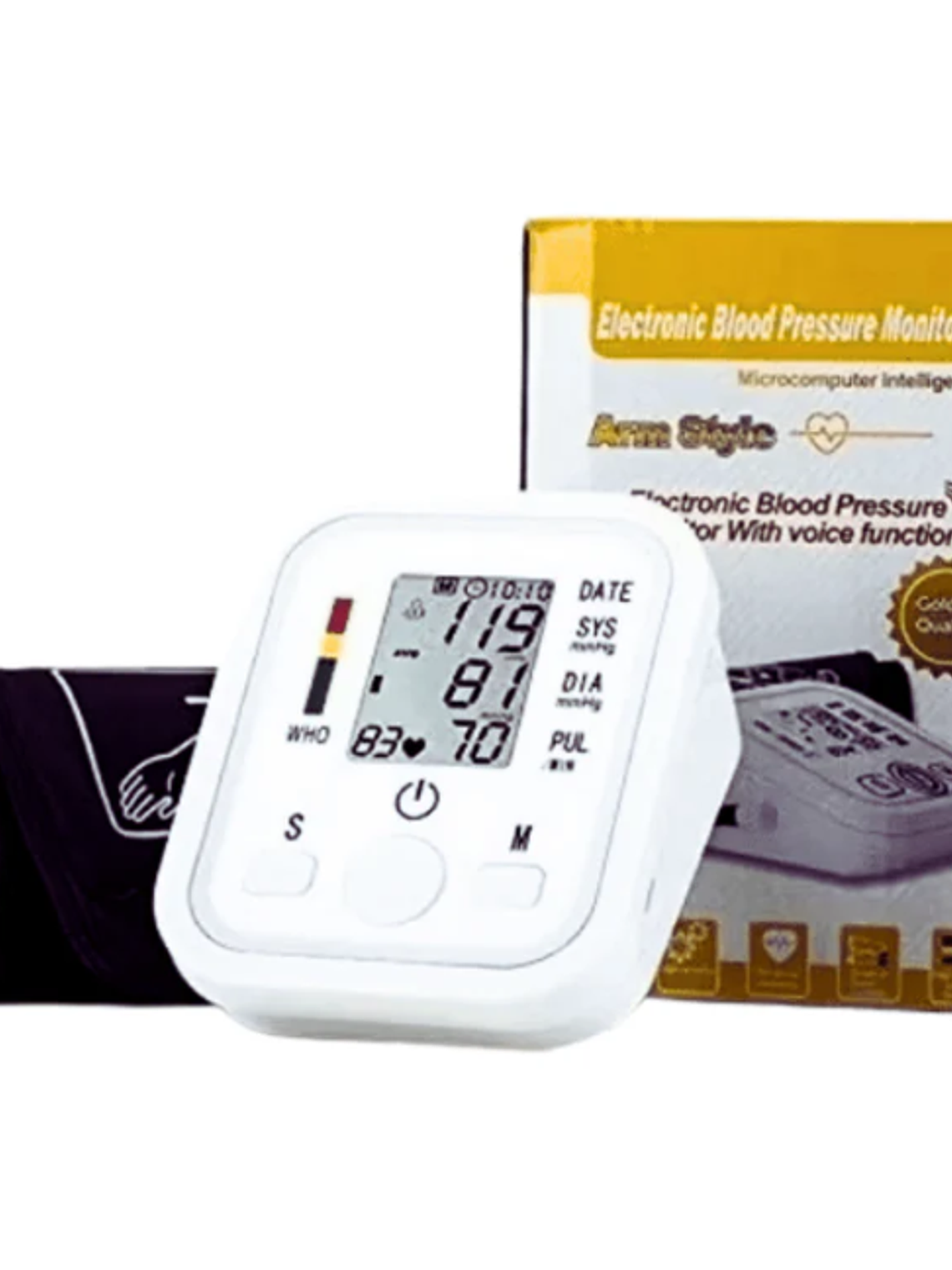 Medidor de presión arterial brazo 1