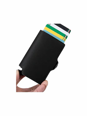 Billetera anticlonación RFID - Negra