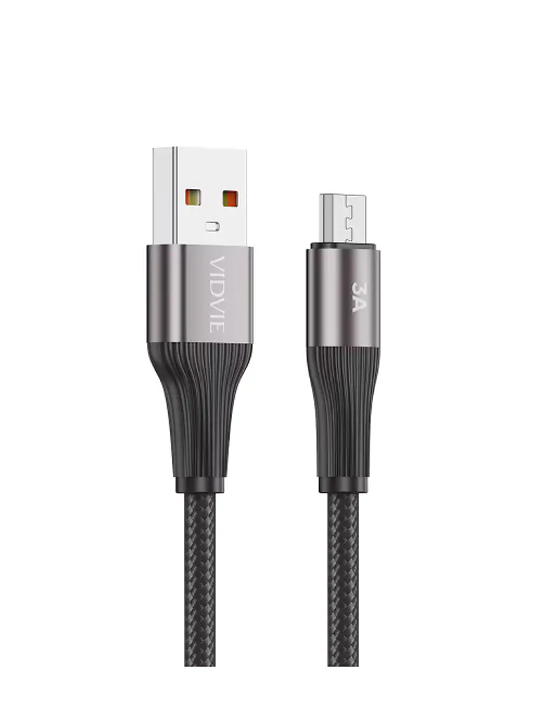 Cable V8 Data Micro USB 1 MT negro 1