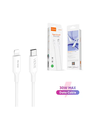 Cable Tipo C - lightning iphone VIDVIE blanco