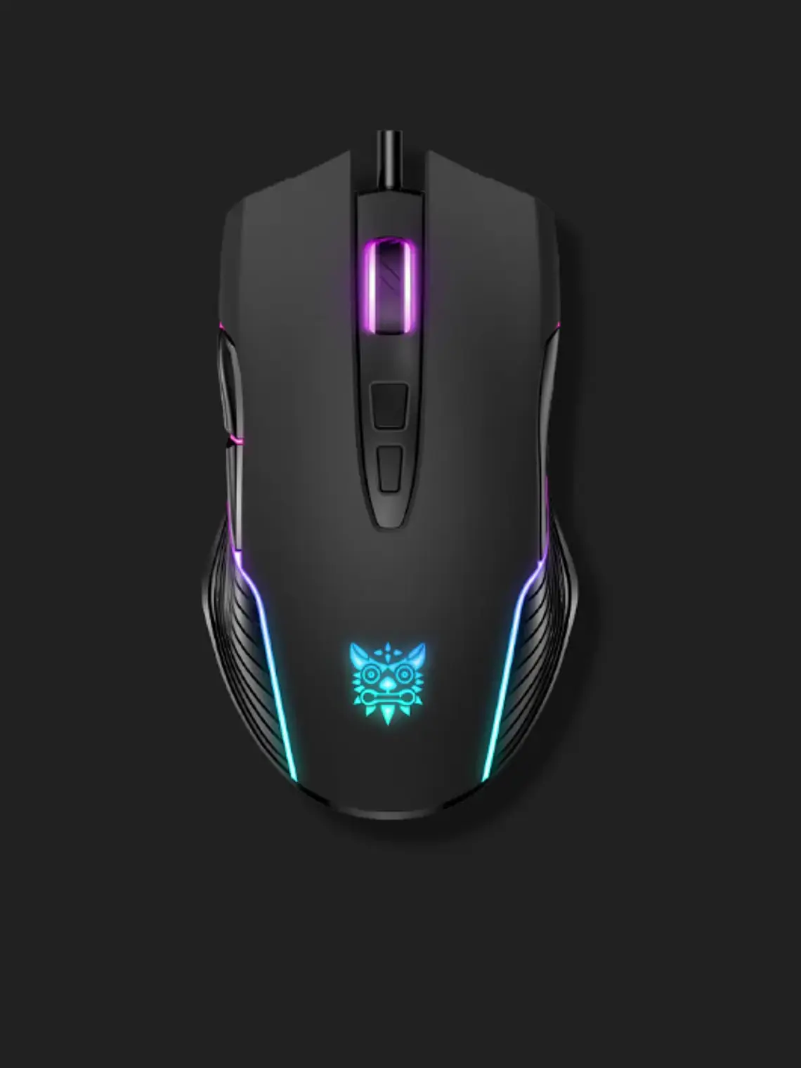 Mouse Gamer Onikuma Cw905 Rgb 6400dpi Negro 3