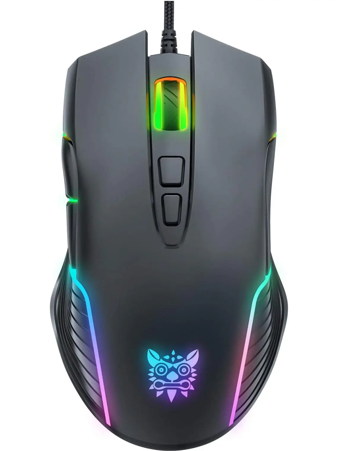 Mouse Gamer Onikuma Cw905 Rgb 6400dpi Negro 1
