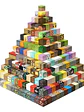 Minecraft Juego De 100 Bloques Magneticos de 2x2 cm Aleatorios + Caja TNT - Miniatura 3