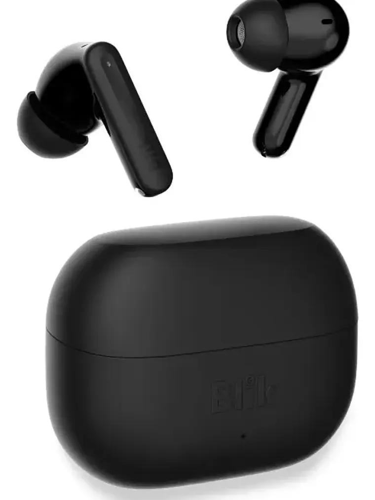 Audífonos Bluetooth Blik Air700 negros 40H de batería ENC IPX4 Bajos Profundos Diseño Compacto 2