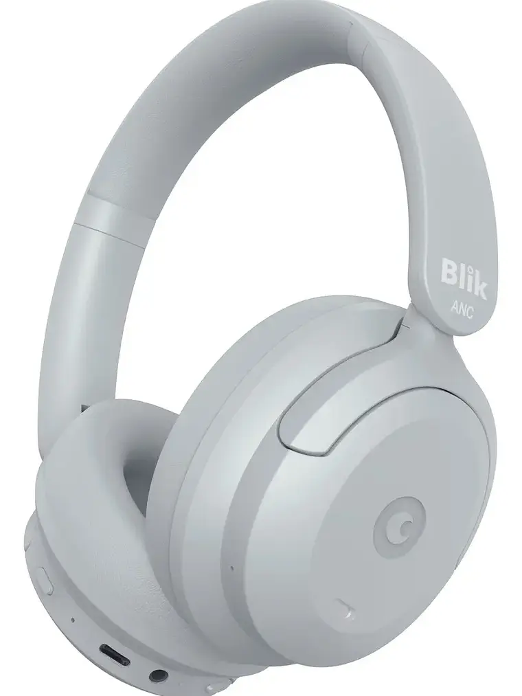 Audífonos Bluetooth Blik Soul900 Cancelación de Ruido 60hrs Gris 1