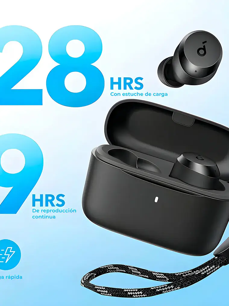 Audífono Bluetooth Soundcore A25i True Wireless 28 Horas 3