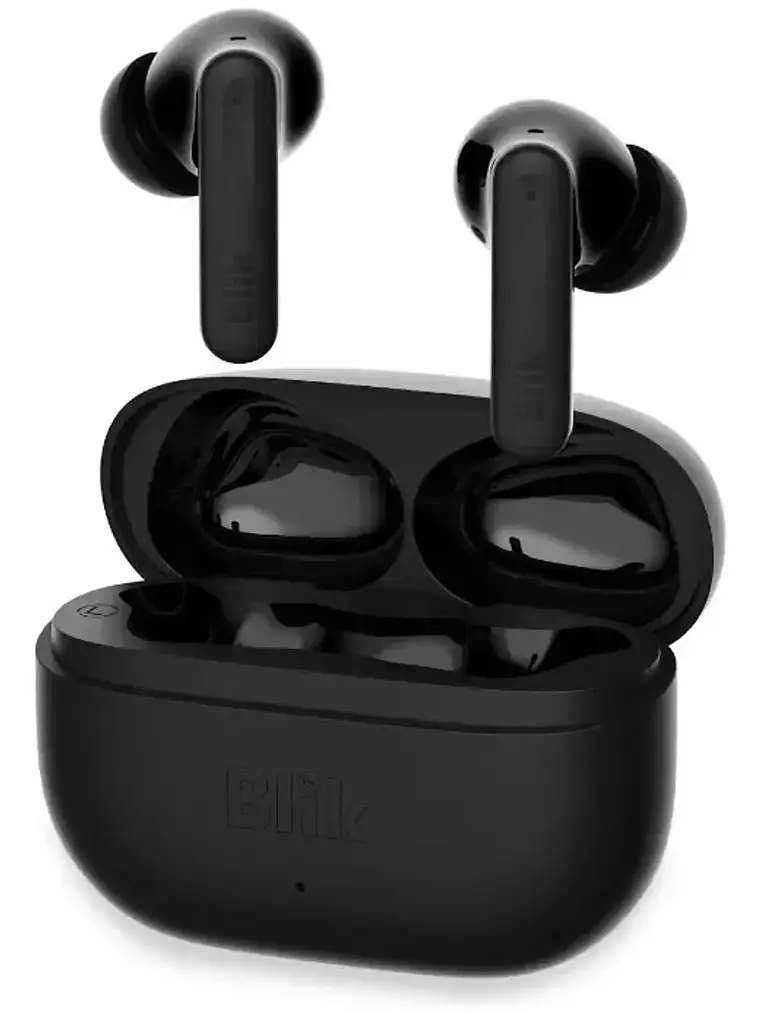 PACK Audifonos Bluetooth Blik Soul900 Gris Cancelación De Ruido 60H + Audífonos Bluetooth Inalámbricos Blik Air700 40H ENC 3