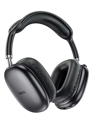 Audífono Bluetooth Hoco W35 Air 45hrs Para iPhone O Android Color Negro