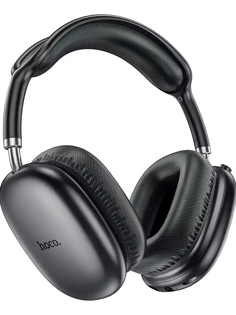 Audífono Bluetooth Hoco W35 Air 45hrs Para iPhone O Android Color Negro 1
