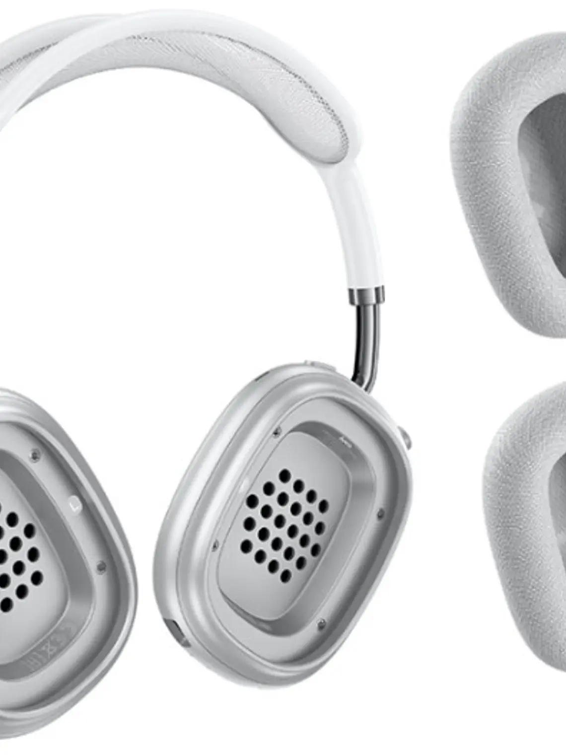 Audífonos Inalámbricos Hoco W65 Bluetooth con Micrófono y Cancelación de Ruido color plata 3