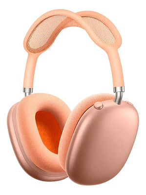 Audífonos Inalámbricos Hoco W65 Bluetooth con Micrófono y Cancelación de Ruido color naranja