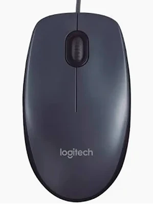 Mouse Alambrico Usb Logitech M90 Negro