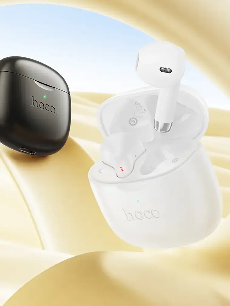 Audifono Inalambrico Hoco Ew201 In-ear 4hrs Color Negro 4