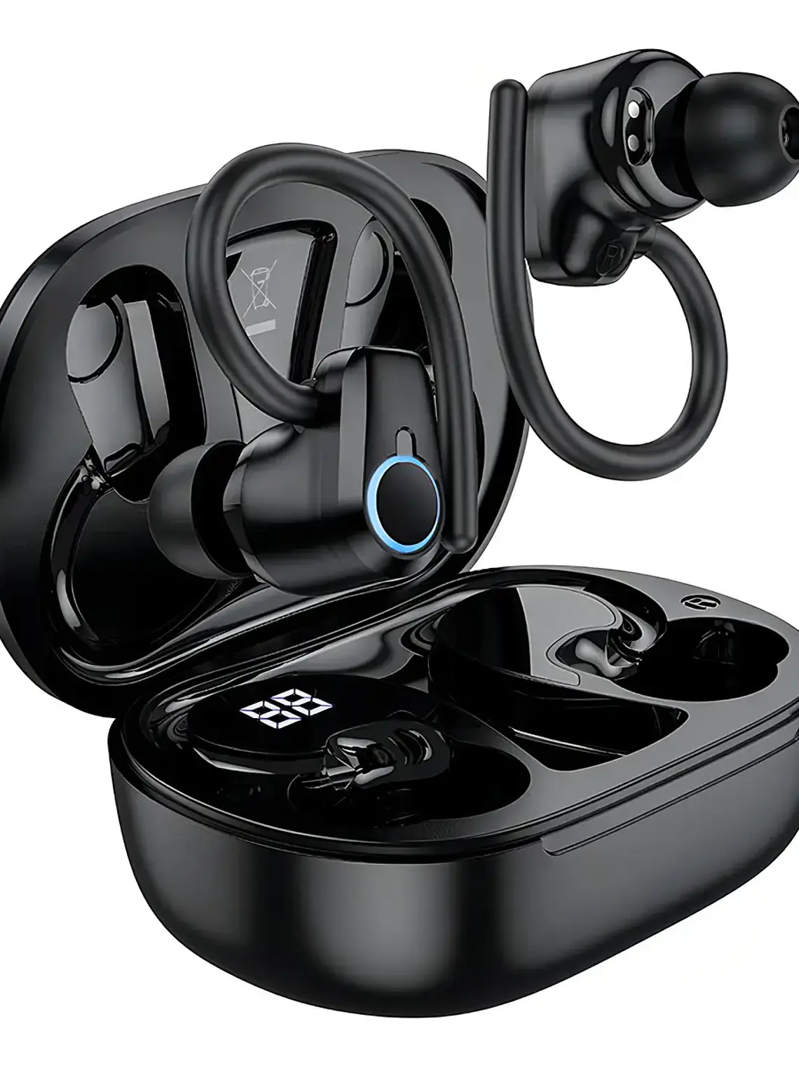 Audífonos Bluetooth Hoco Eq8 Tws Negro 1