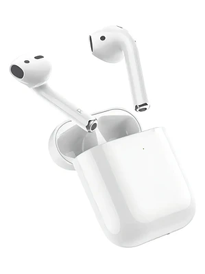 Audífonos Bluetooth In Ear Hoco Ew74 True Blanco