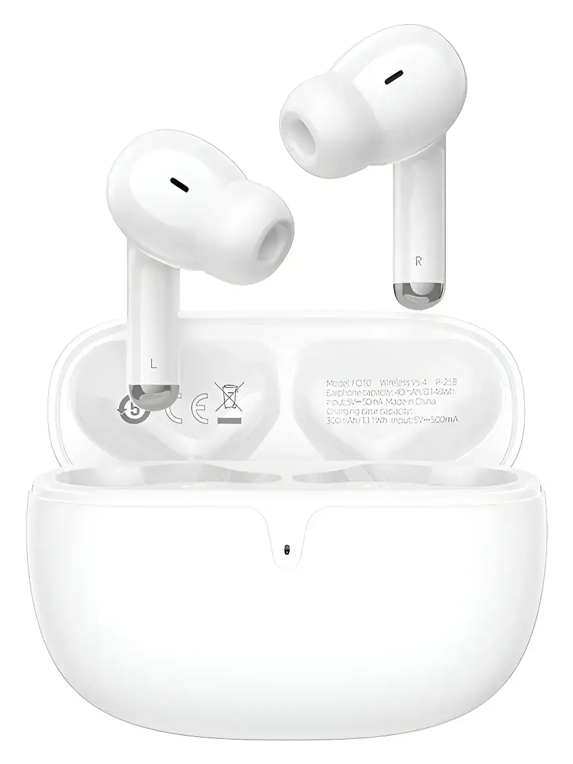 Audifonos Con Gomita Bluetooth Tws Borofone Fq10 Blanco 1