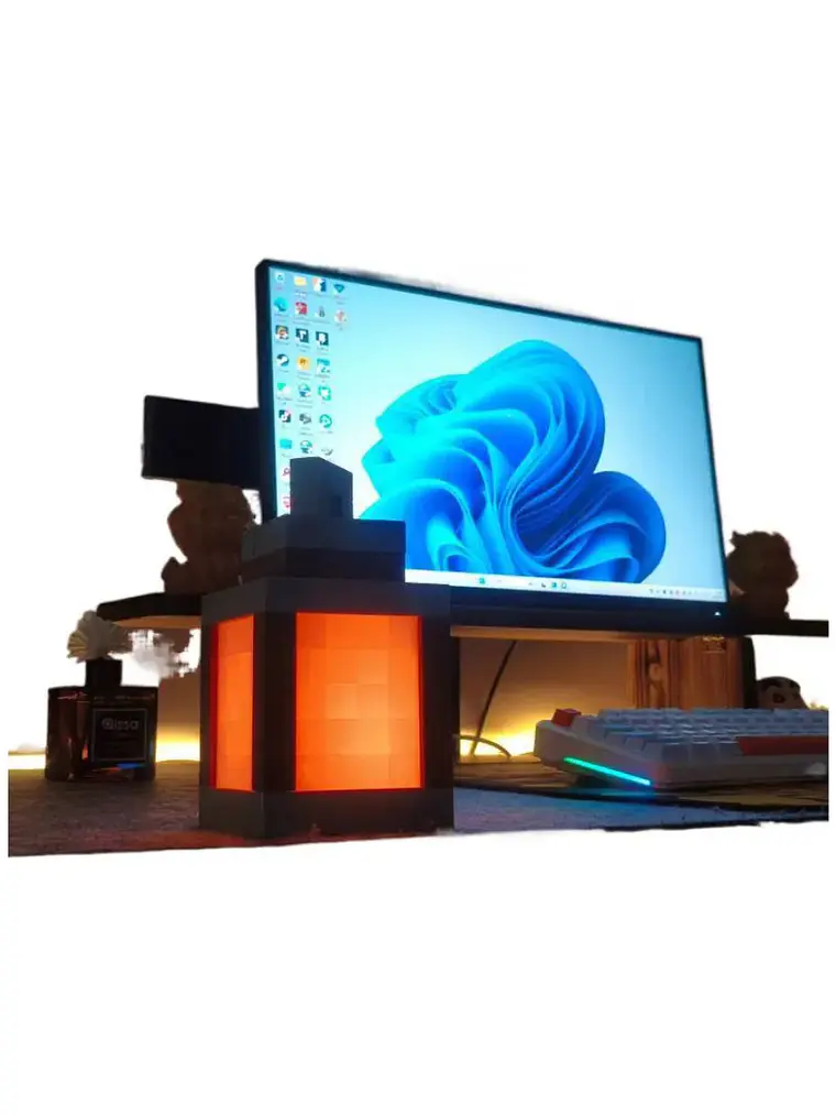 Minecraft Lampara Farol con control remoto 2