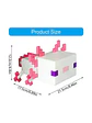 Lampara Decorativa Minecraft Ajolote RGB - Miniatura 2