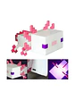 Lampara Decorativa Minecraft Ajolote RGB - Miniatura 3