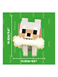 Lampara Decorativa Minecraft LOBO RGB - Miniatura 3