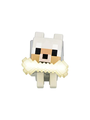 Lampara Decorativa Minecraft LOBO RGB