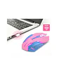 Mouse gamer inalambrico morado electro movil - Miniatura 3