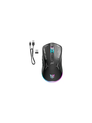 Mouse Gamer Inalambrico Recargable Onikuma Cw917 Rgb Negro